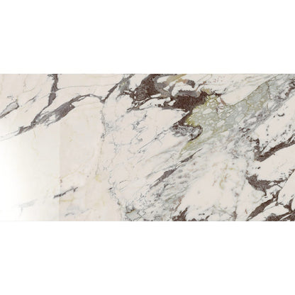 Gresie exterior / interior portelanata rectificata alba 60x120 cm, Marazzi Allmarble Capraia Lux