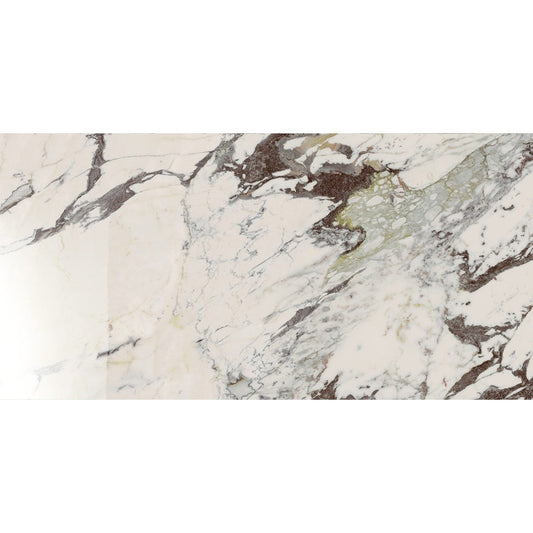 Gresie exterior / interior portelanata rectificata alba 60x120 cm, Marazzi Allmarble Capraia Lux