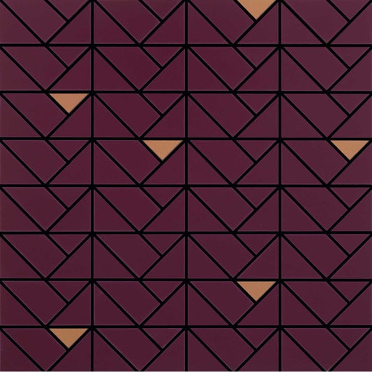 Mozaic 40x40 cm, Marazzi Eclettica Purple Bronze