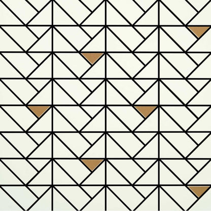 Mozaic 40x40 cm, Marazzi Eclettica White Bronze