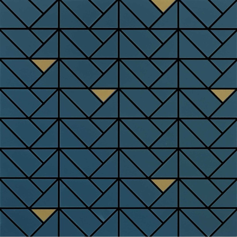 Mozaic 40x40 cm, Marazzi Eclettica Blue Bronze