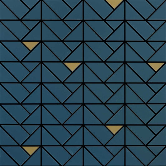 Mozaic 40x40 cm, Marazzi Eclettica Blue Bronze