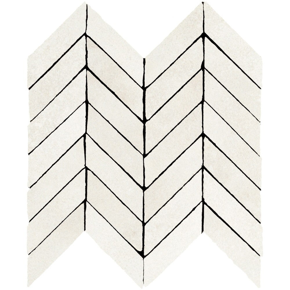 Mozaic 30x37 cm, Marazzi Alchimia White Spina