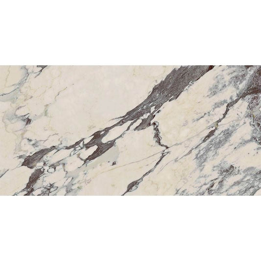 Gresie exterior / interior portelanata rectificata alba 75x150 cm, Marazzi Allmarble Capraia