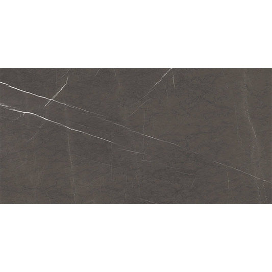 Gresie exterior / interior portelanata rectificata gri 75x150 cm, Marazzi Allmarble Imperiale