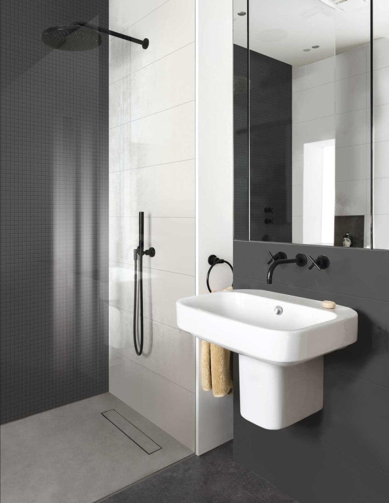 Faianta baie / bucatarie rectificata antracit 30x90 cm, Marazzi Colorplay Anthracite