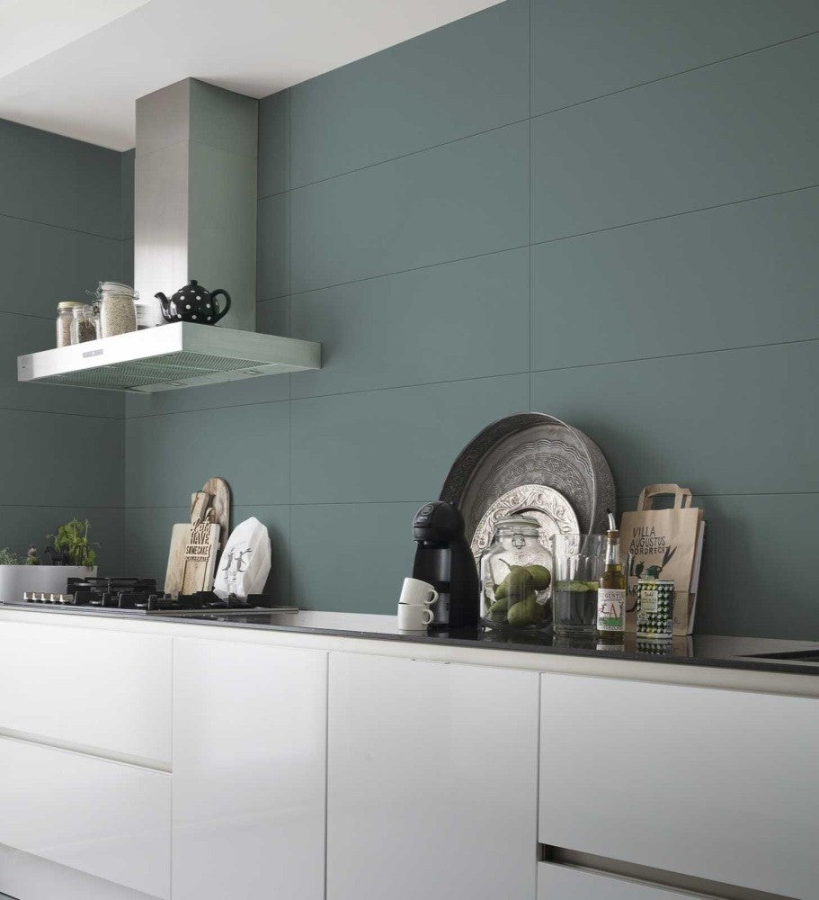Faianta baie / bucatarie rectificata verde 30x90 cm, Marazzi Colorplay Sage