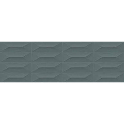 Faianta baie / bucatarie rectificata verde 30x90 cm, Marazzi Colorplay Struttura 3D Cabochon Sage