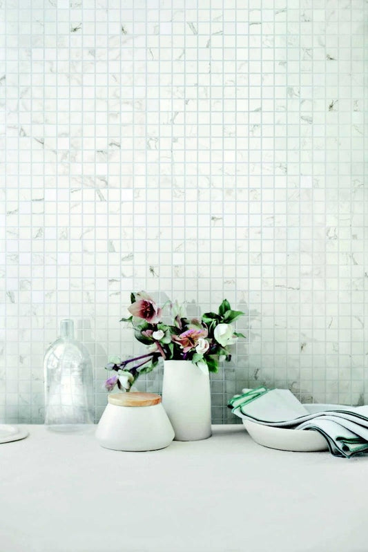 Mozaic 30x30 cm, Marazzi Marbleplay Statuarietto