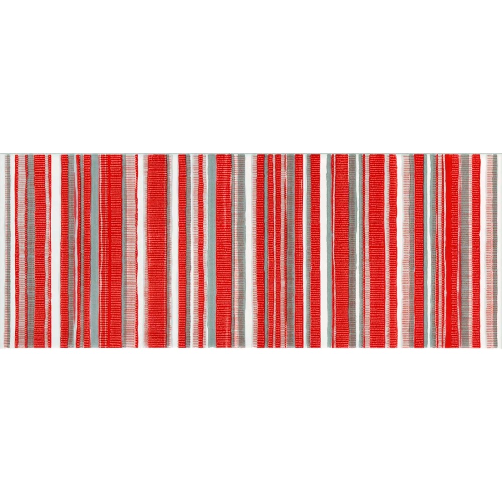 Decor interior rosu 20x50 cm, Marazzi Cloud Lines Ruby
