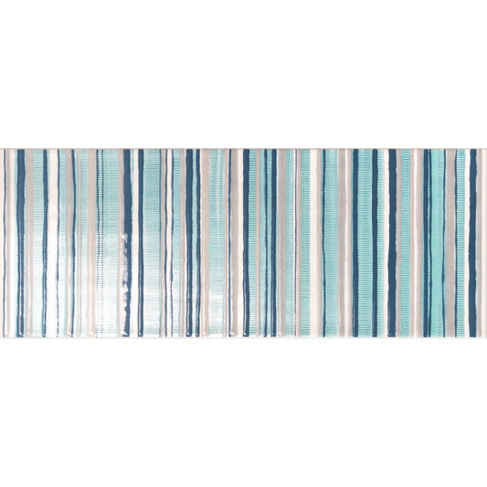Decor interior albastru 20x50 cm, Marazzi Cloud Lines Shappire