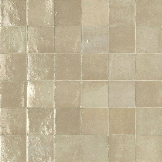 Faianta baie / bucatarie bej 10x10 cm, Marazzi Zellige Lux Lana