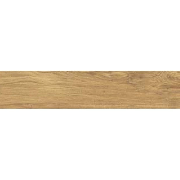 Gresie exterior / interior portelanata rectificata crem 14.5x90 cm, Marazzi Treverklook Honey