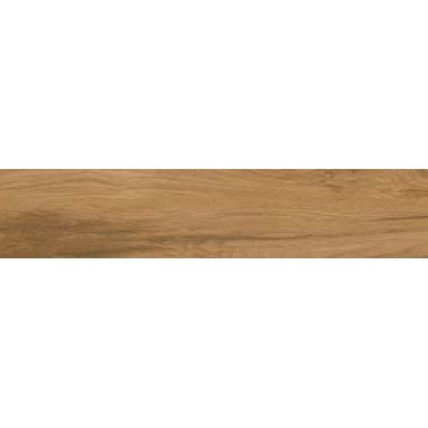 Gresie exterior / interior portelanata rectificata maro 14.5x90 cm, Marazzi Treverklook Cherry