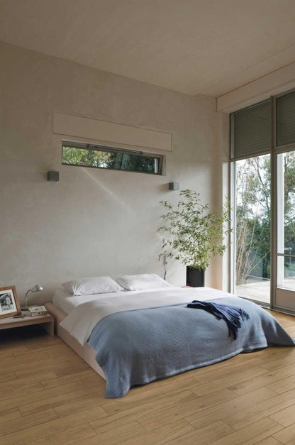 Gresie exterior / interior portelanata rectificata maro 14.5x90 cm, Marazzi Treverklook Cherry