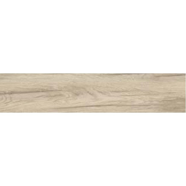 Gresie exterior / interior portelanata rectificata alba 14.5x90 cm, Marazzi Treverklook White
