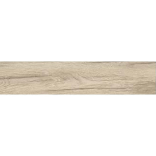 Gresie exterior / interior portelanata rectificata alba 14.5x90 cm, Marazzi Treverklook White