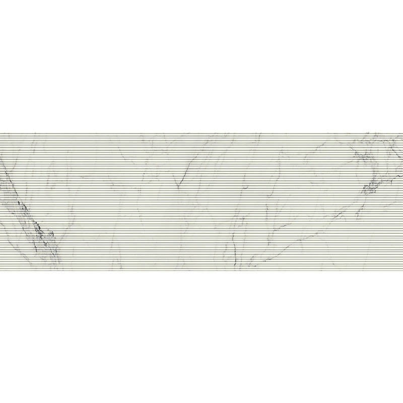Faianta baie / bucatarie rectificata alba 60x180 cm, Marazzi Magnifica Statuario Strutturato Mikado 3D
