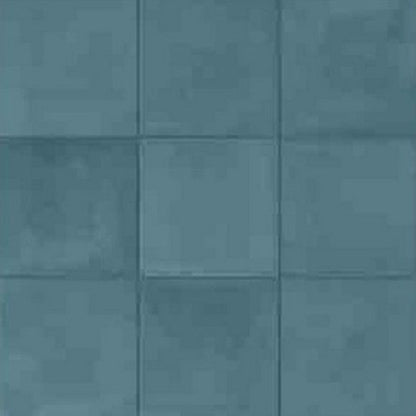 Gresie exterior / interior portelanata albastra 20x20 cm, Marazzi D_Segni Blend Azzuro