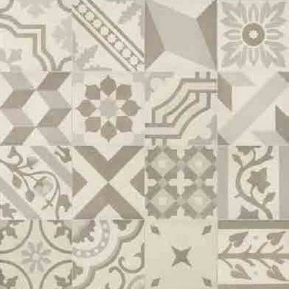 Decor exterior / interior bej 20x20 cm, Marazzi D_Segni Blend Osso