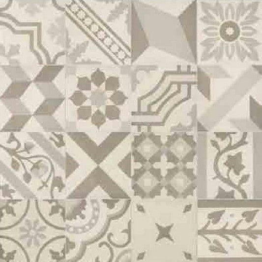 Decor exterior / interior bej 20x20 cm, Marazzi D_Segni Blend Osso