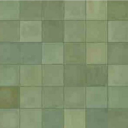 Gresie exterior / interior portelanata verde 10x10 cm, Marazzi D_Segni Blend Verde