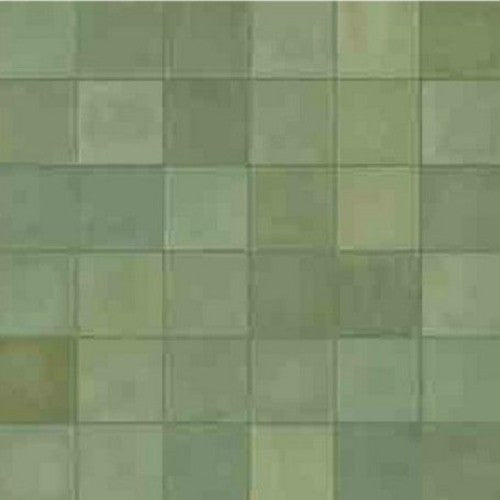 Gresie exterior / interior portelanata verde 10x10 cm, Marazzi D_Segni Blend Verde