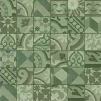 Decor exterior / interior verde 10x10 cm, Marazzi D_Segni Blend Verde