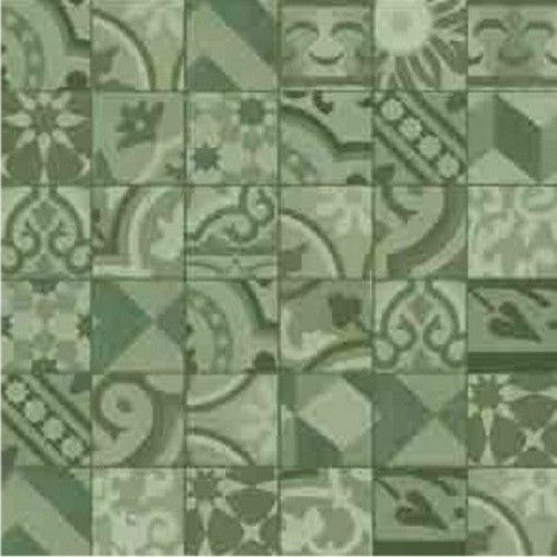 Decor exterior / interior verde 10x10 cm, Marazzi D_Segni Blend Verde