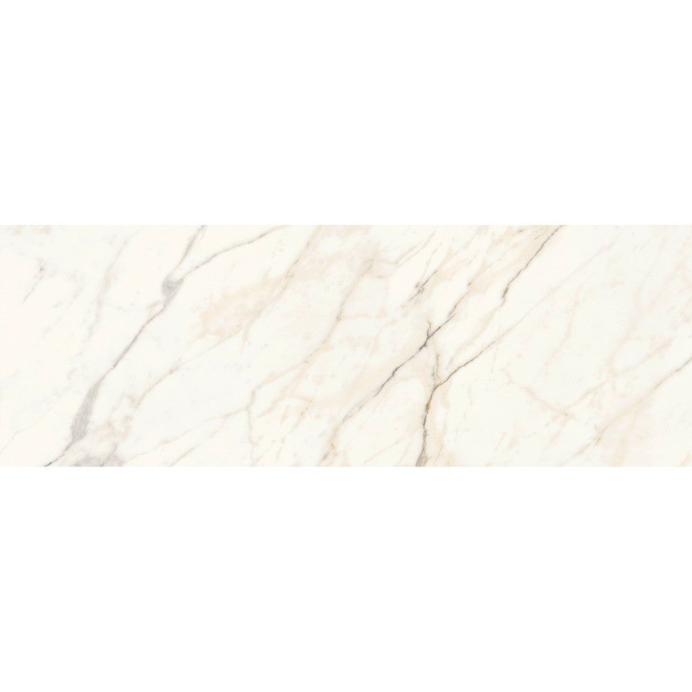 Faianta baie / bucatarie rectificata alba 40x120 cm, Marazzi Allmarble Wall Golden White Satin