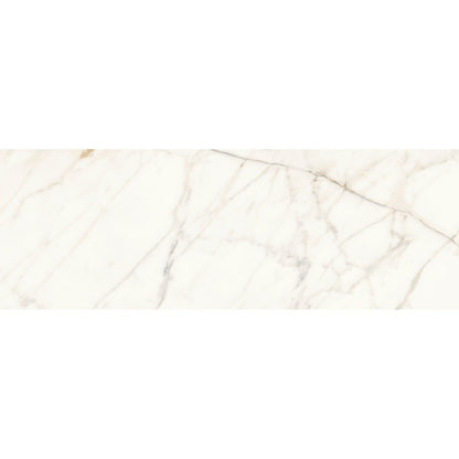 Faianta baie / bucatarie rectificata alba 40x120 cm, Marazzi Allmarble Wall Golden White Lux