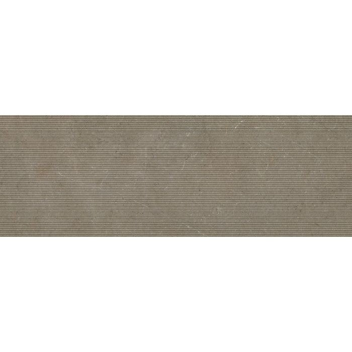 Faianta baie / bucatarie rectificata gri 60x180 cm, Marazzi Magnifica Limestone Taupe Strutturato Mikado 3D