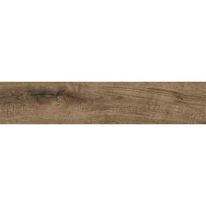 Gresie exterior / interior portelanata rectificata maro 22x120 cm, Marazzi Vero Rovere