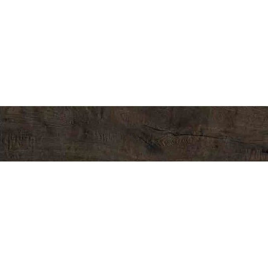 Gresie exterior / interior portelanata rectificata maro 22x120 cm, Marazzi Vero Quercia Grip
