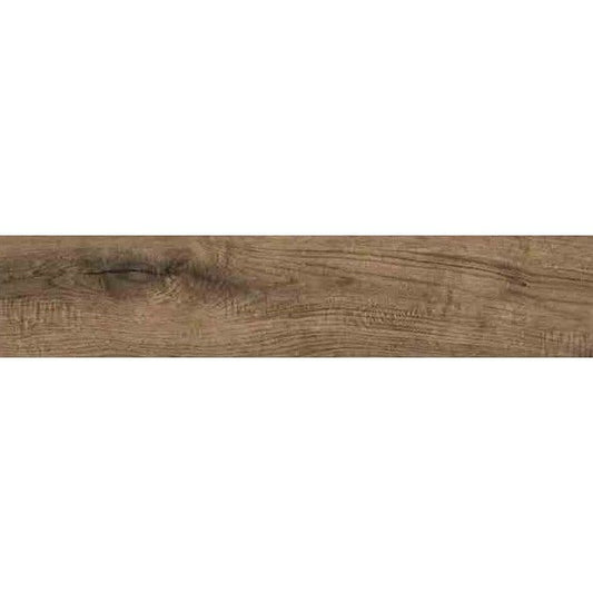 Gresie exterior portelanata rectificata maro 40x120 cm, Marazzi Vero20 Rovere