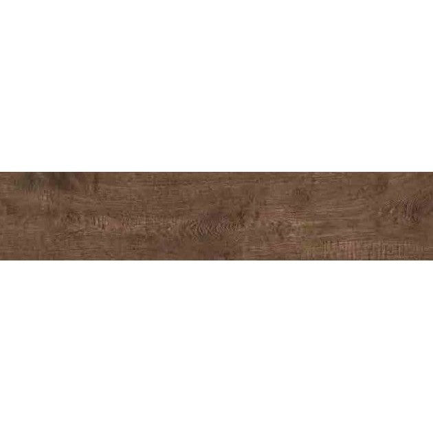 Gresie exterior portelanata rectificata maro 40x120 cm, Marazzi Vero20 Castagno