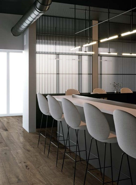 Gresie exterior portelanata rectificata maro 40x120 cm, Marazzi Vero20 Quercia