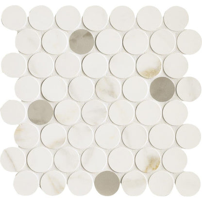 Mozaic 31x31 cm, Marazzi Magnifica Calacatta Gold Circle