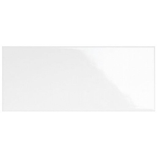 Faianta baie / bucatarie alba lucioasa 7.5x15 cm, Marazzi Hello Lux White
