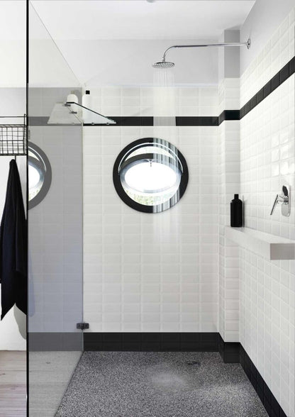 Faianta baie / bucatarie alba lucioasa 7.5x15 cm, Marazzi Hello Diamantato Lux White