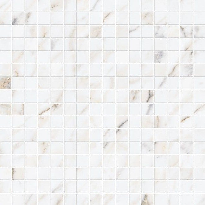 Mozaic 40x40 cm, Marazzi Allmarble Wall Golden White Satin