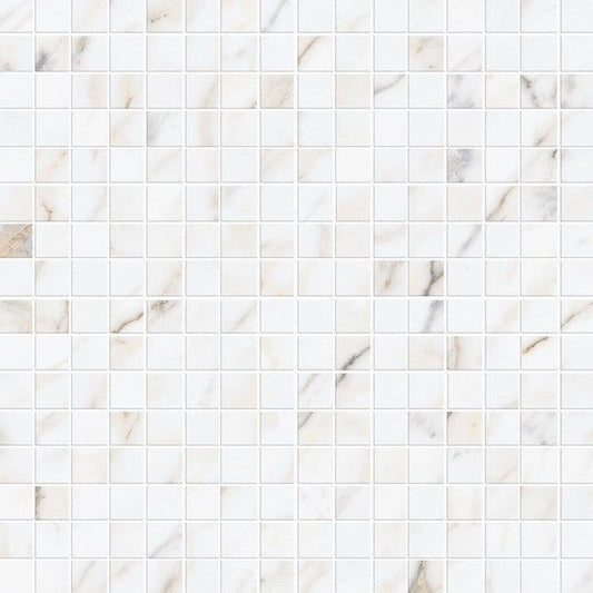 Mozaic 40x40 cm, Marazzi Allmarble Wall Golden White Satin