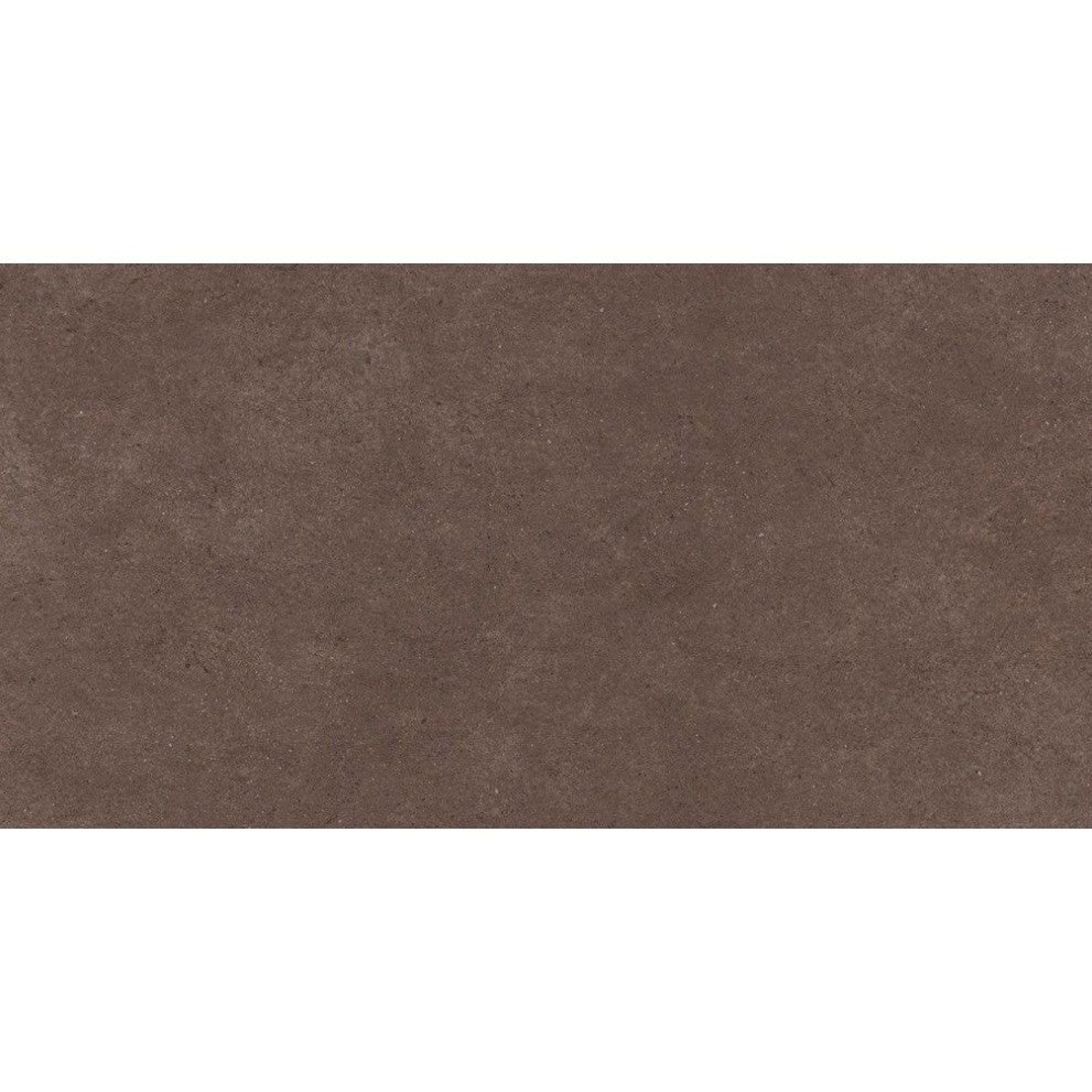 Gresie exterior / interior portelanata rectificata maro 75x150 cm, Marazzi Terratech Vinaccia