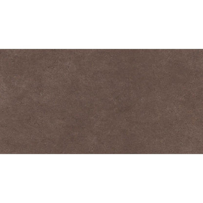 Gresie exterior / interior portelanata rectificata maro 75x150 cm, Marazzi Terratech Vinaccia