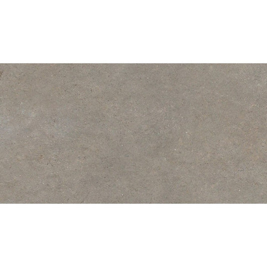 Gresie exterior / interior portelanata rectificata gri 75x150 cm, Marazzi Terratech Salvia