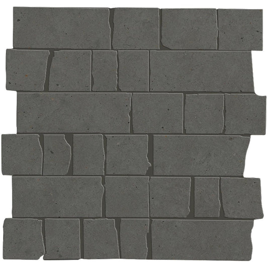 Mozaic 30x30 cm, Marazzi Mystone Moon Anthracite Spaccatella