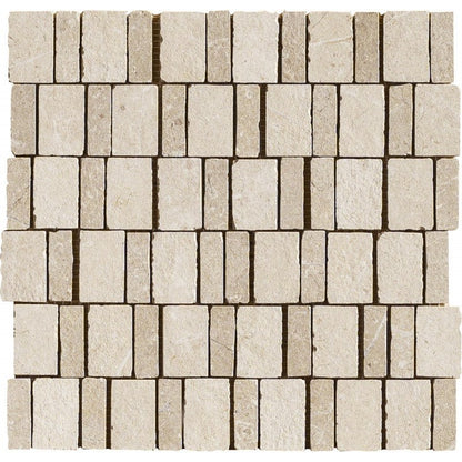 Mozaic 30.5x30 cm, Marazzi Mystone Limestone Sand Mix
