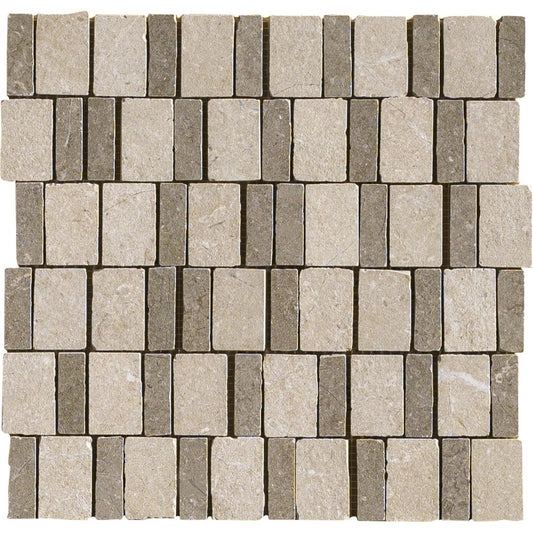 Mozaic 30.5x30 cm, Marazzi Mystone Limestone Taupe Mix