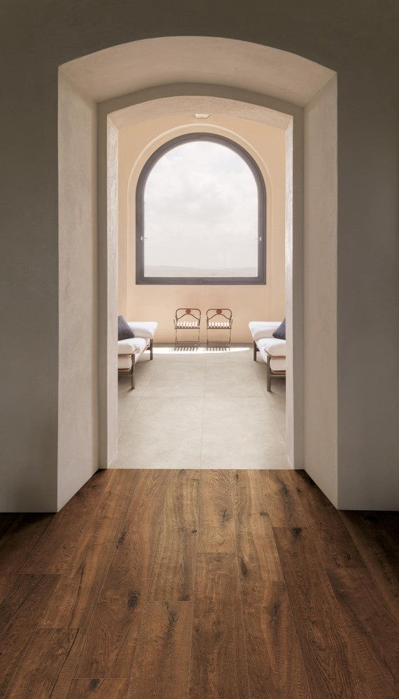 Gresie exterior / interior portelanata rectificata bej 30x60 cm, Marazzi Terratech Canella