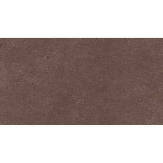 Gresie exterior / interior portelanata rectificata maro 30x60 cm, Marazzi Terratech Vinaccia